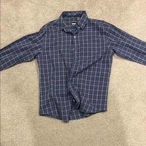 Van Heusen Blue Casual Button Down Shirt